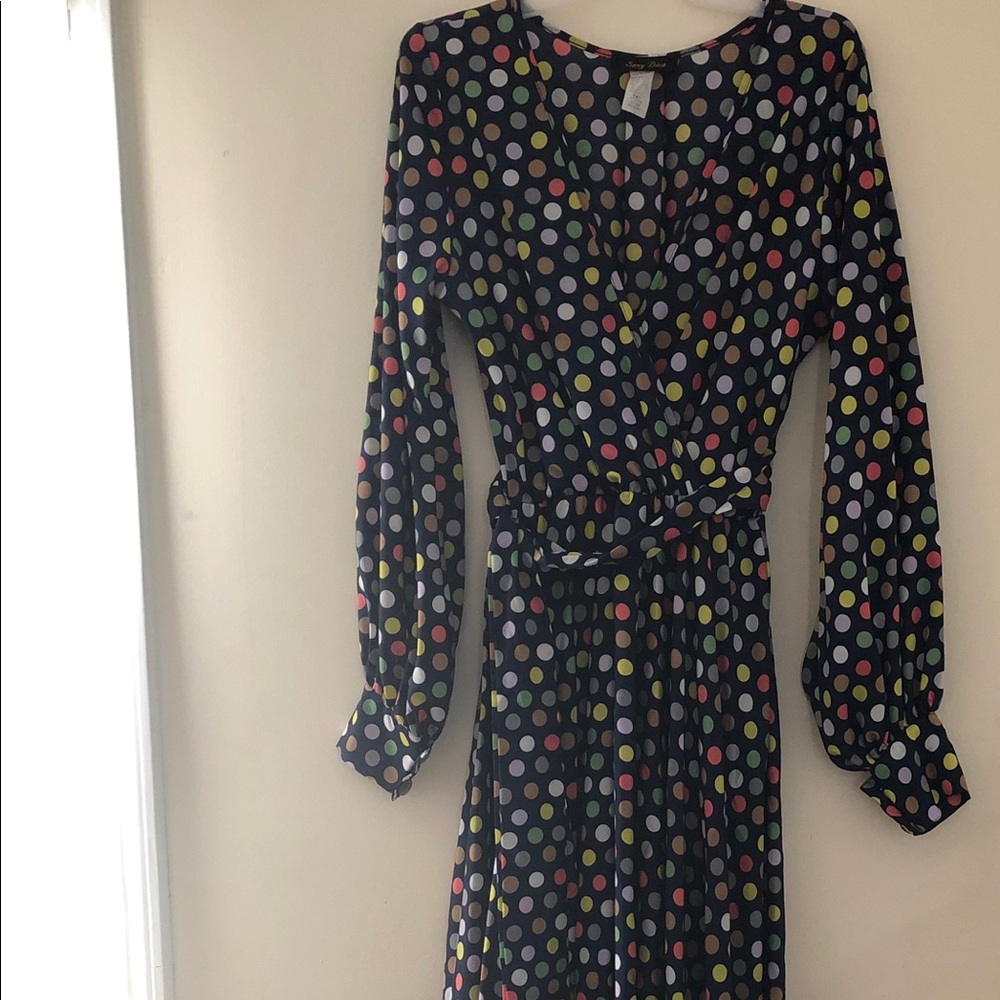 Multi color maxi dress